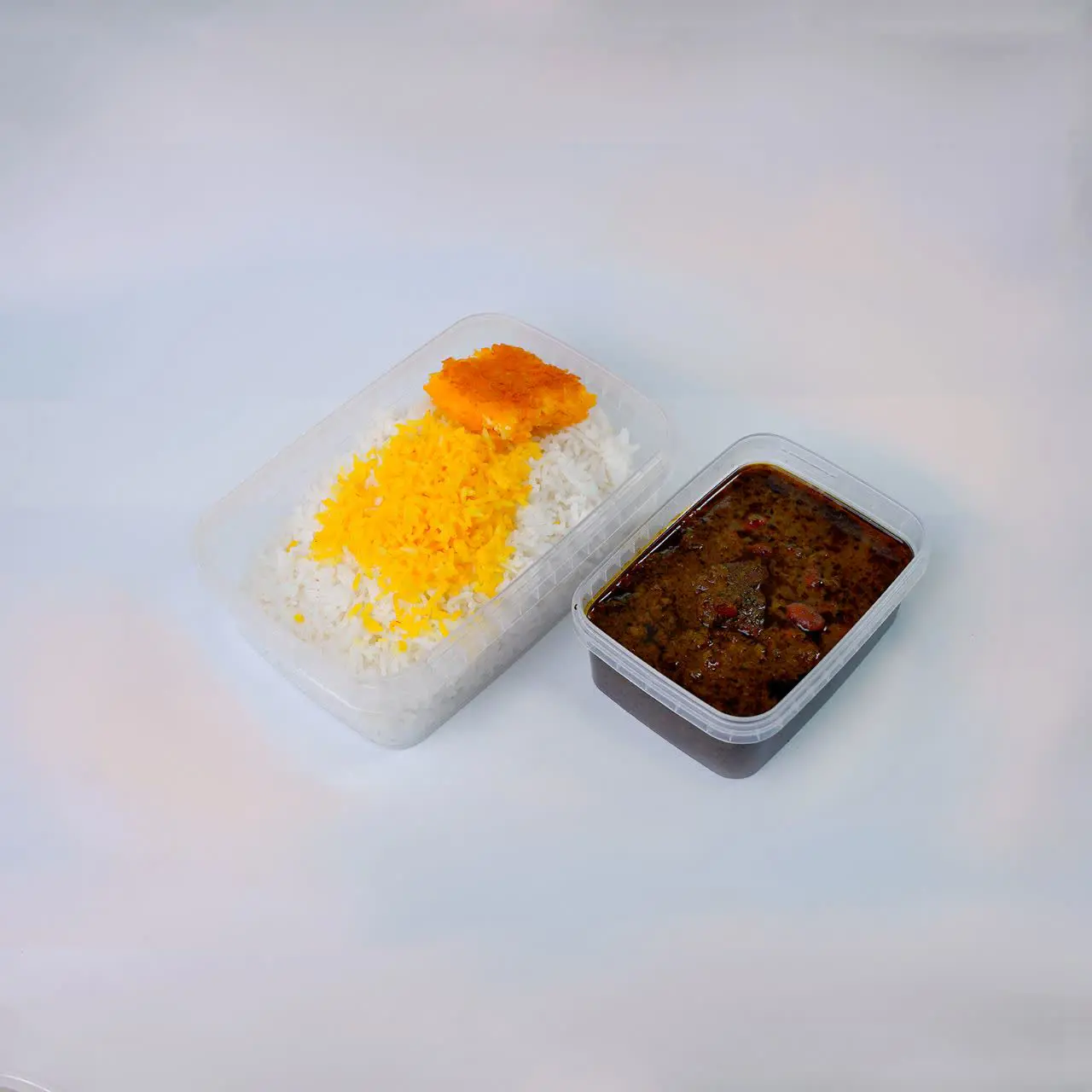 چلو خورشت قورمه سبزی